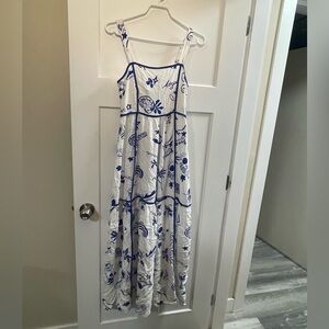 Paper Heart Costal Mediterranean Print Dress